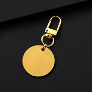 25mm Inner Hole Round Gold +34mm Gold Door Handle (Assembled)
