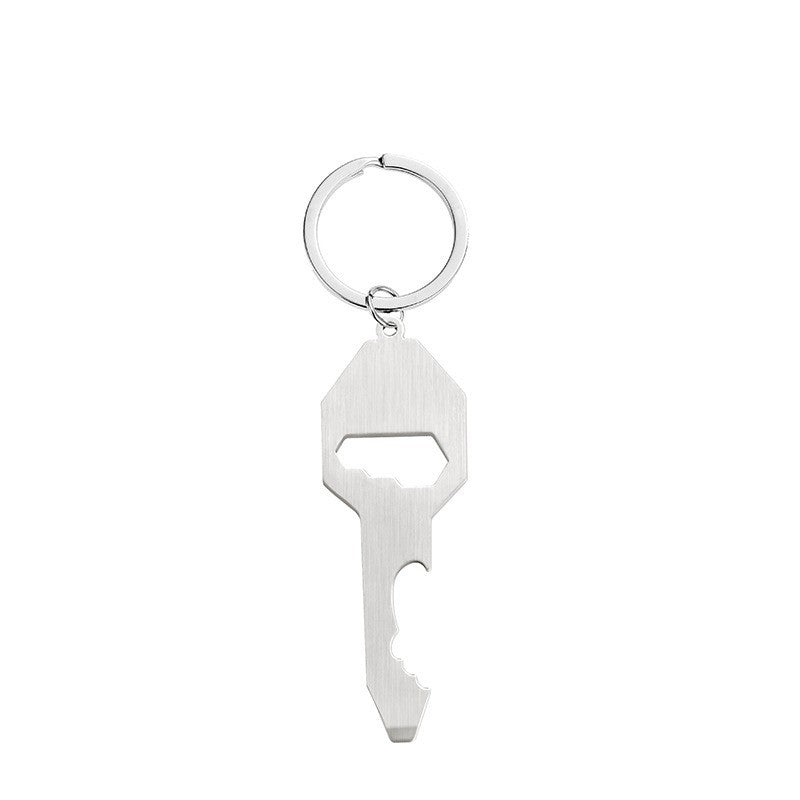 Geometric Silver Hanging Ornament Featuring Modern Design For Stylish Home Decor