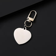 30mm Heart Shape Silver + 34mm Door Knob (Assembled)
