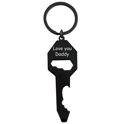 Father's Day Metal Hanging Ornament, Decorative Pendant For Celebration