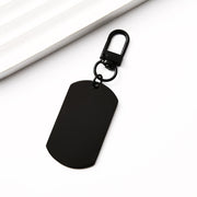 36*22mm Tag + 34mm Door Stopper Black Set