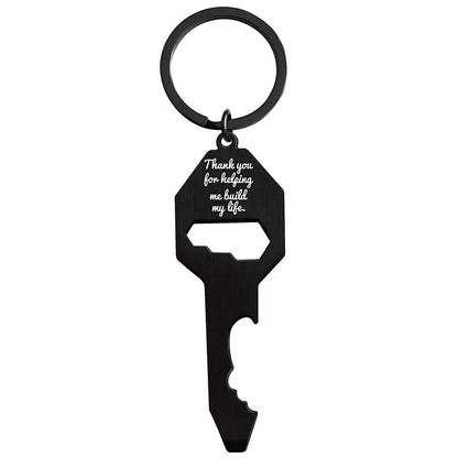 Father's Day Metal Hanging Ornament, Decorative Pendant For Celebration
