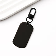 40*24mm (rounded Corners) Black Military Badge + 34mm Black Door Latch (assembled)