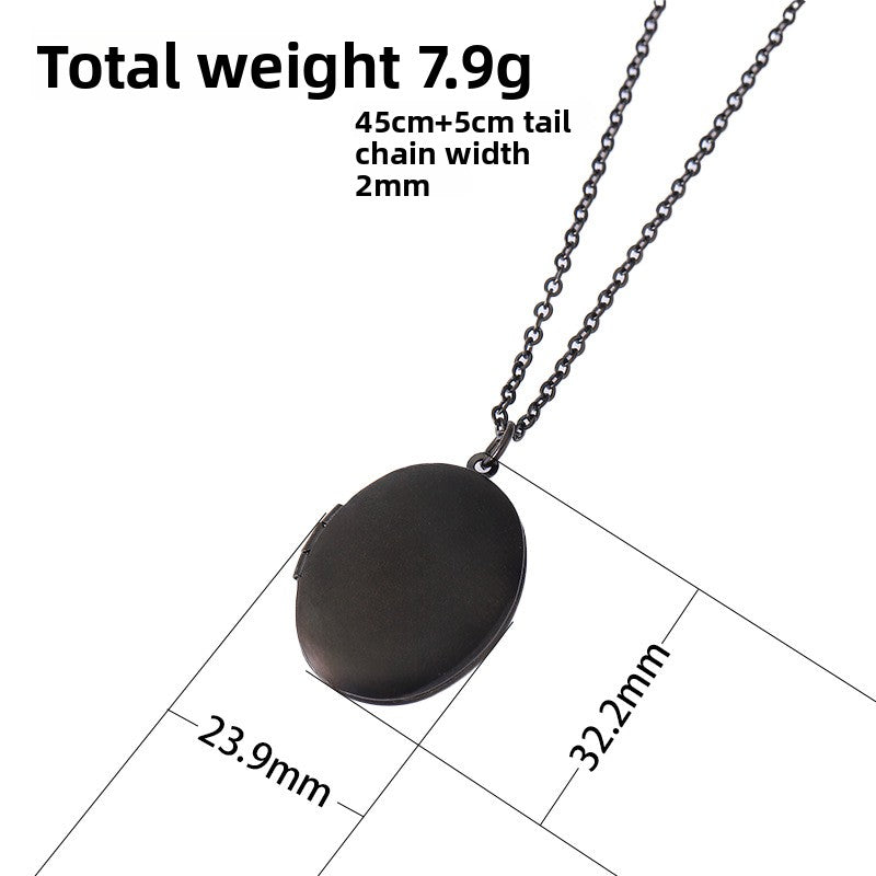 Oval Silver Necklace For Elegant Style And Versatile Wear
