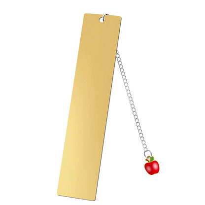 Teachers' Day Electroplated Pendant Ornament, Elegant Hanging Decoration For Special Celebration