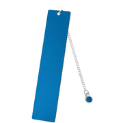 Blue Diamond Large Bookmark Single Side Bright Blue