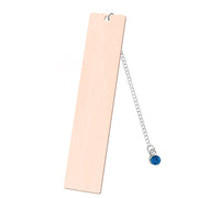 Blue Diamond Large Bookmark Single Sided Rose Gold
