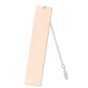 Leaf Large Bookmark Single-Sided Rose Gold