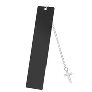 Cross Large Bookmark Single-Sided Glossy Black