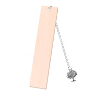 Tree Large Bookmark Single-Sided Rose Gold