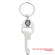 Ysk001 Keychain Overall Silver