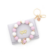 2 Purple + Silicone Bracelets