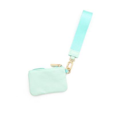 Solid Color Nylon Small Wallet For Women In Semicircle Shape, Waterproof Design