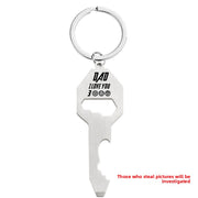 Ysk005 Keychain Overall Silver