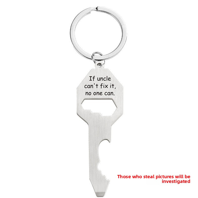 Father's Day Metal Hanging Ornament, Decorative Pendant For Celebration