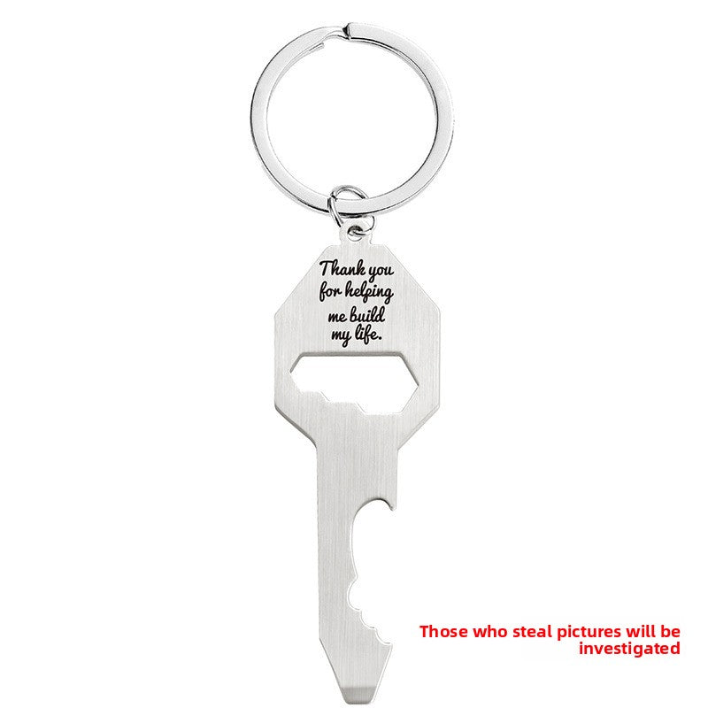 Father's Day Metal Hanging Ornament, Decorative Pendant For Celebration