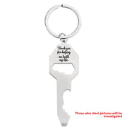 Ysk009 Keychain Overall Silver
