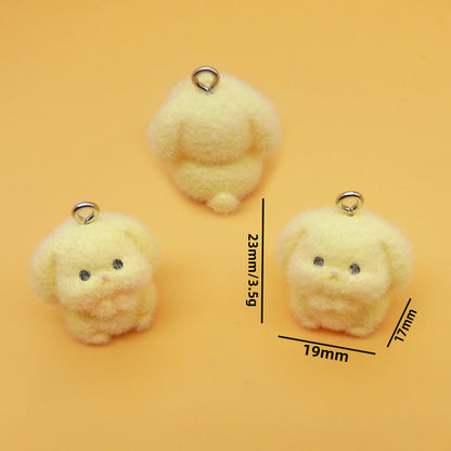 Resin Animal Key Chain Featuring Love Charms, Available In Colour, Perfect For Key Chains Accessories