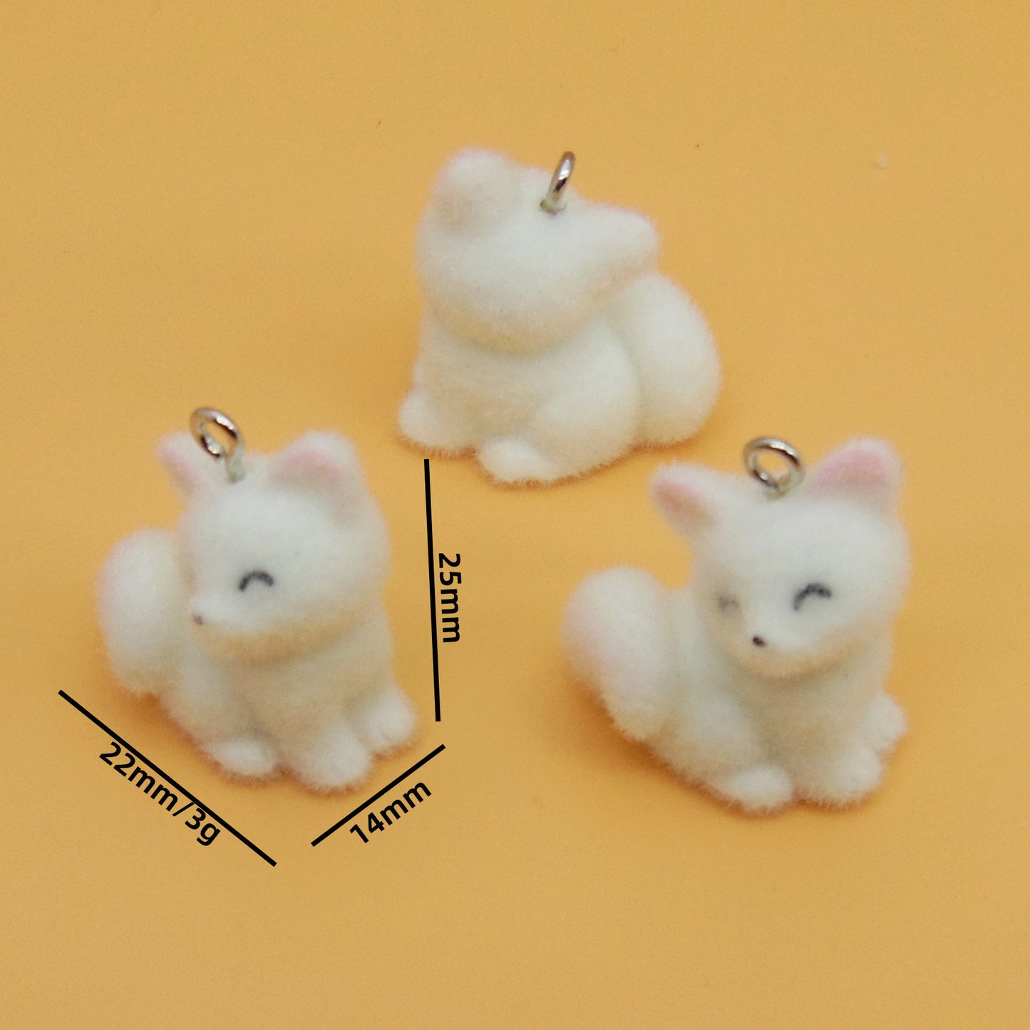 Resin Animal Key Chain Featuring Love Charms, Available In Colour, Perfect For Key Chains Accessories