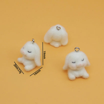 Resin Animal Key Chain Featuring Love Charms, Available In Colour, Perfect For Key Chains Accessories