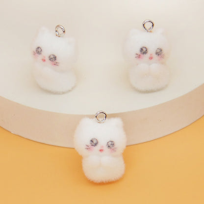Resin Animal Key Chain Featuring Love Charms, Available In Colour, Perfect For Key Chains Accessories