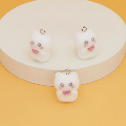 Resin Animal Key Chain Featuring Love Charms, Available In Colour, Perfect For Key Chains Accessories