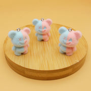 Blue and Pink Cool Bear