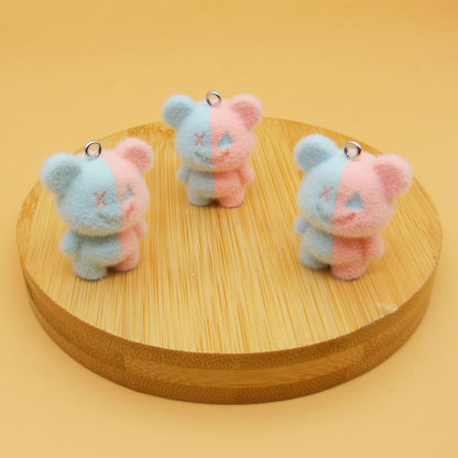 Resin Animal Key Chain Featuring Love Charms, Available In Colour, Perfect For Key Chains Accessories