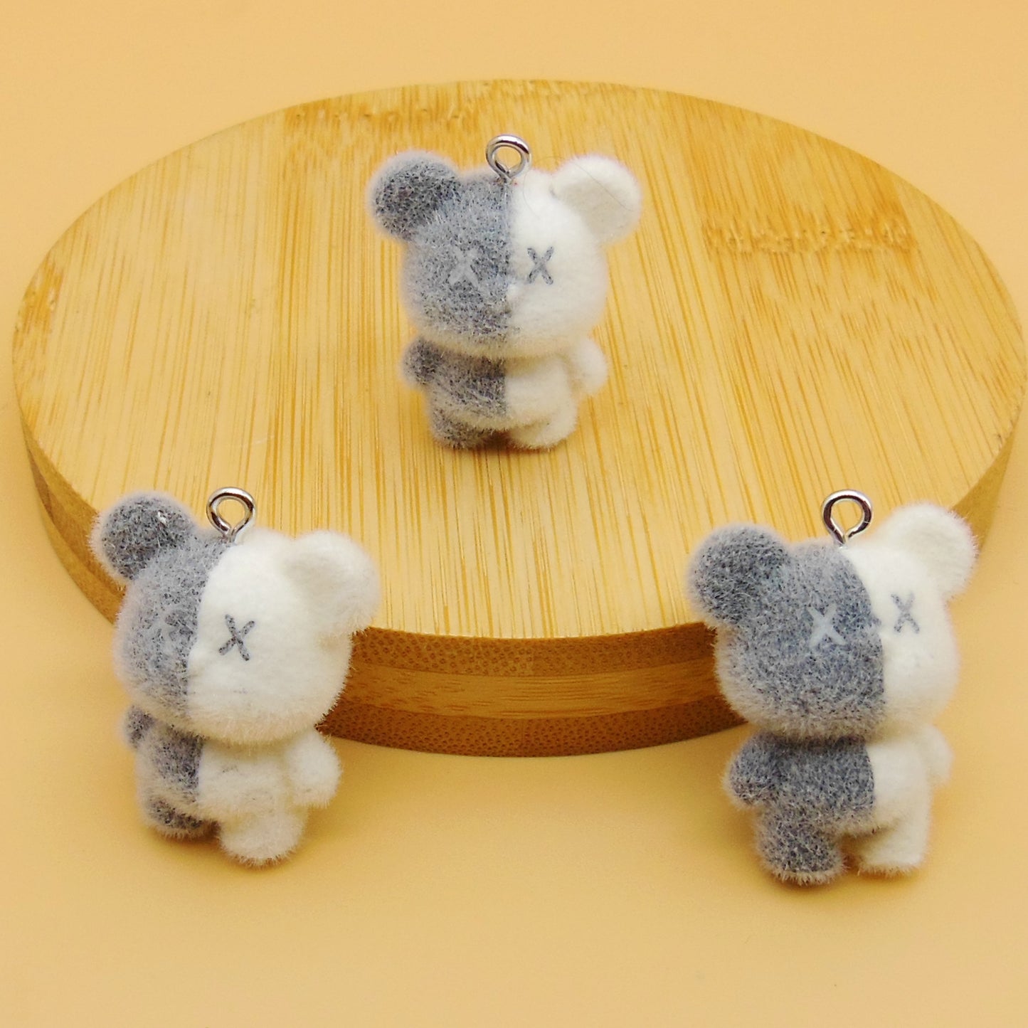 Resin Animal Key Chain Featuring Love Charms, Available In Colour, Perfect For Key Chains Accessories