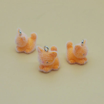Resin Animal Key Chain Featuring Love Charms, Available In Colour, Perfect For Key Chains Accessories