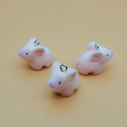 Resin Animal Key Chain Featuring Love Charms, Available In Colour, Perfect For Key Chains Accessories