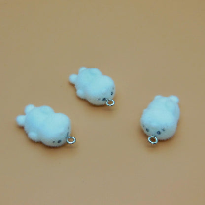 Resin Animal Key Chain Featuring Love Charms, Available In Colour, Perfect For Key Chains Accessories