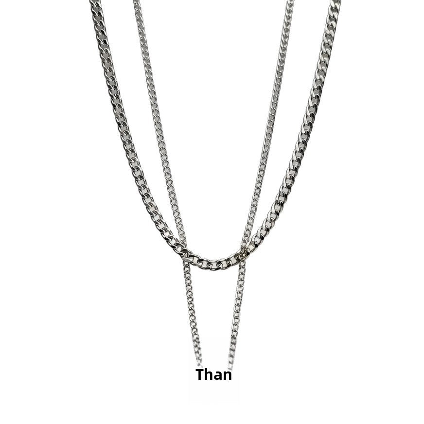 Hip-Hop Jewelry Set Featuring Letter Pattern For Stylish Urban Look