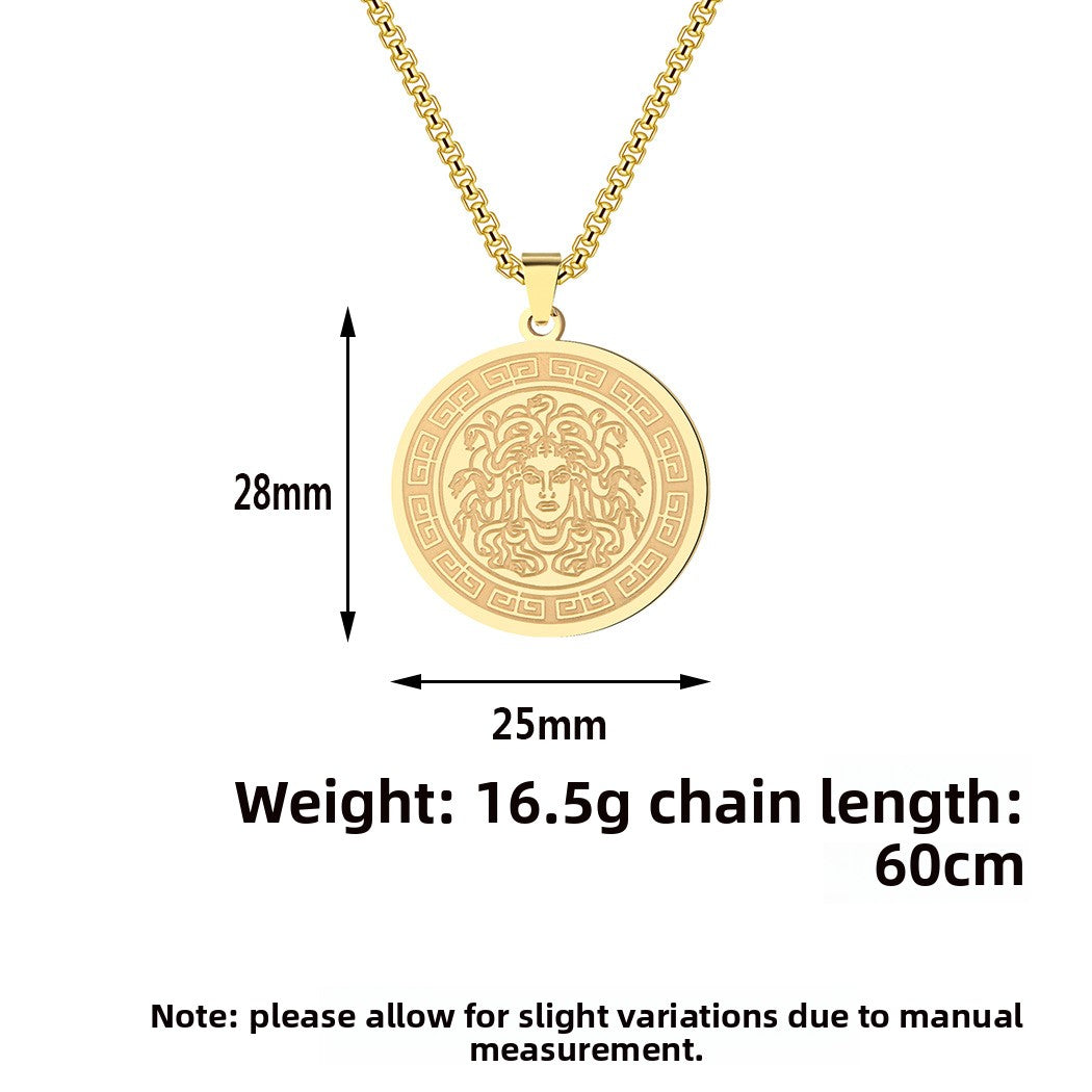 Hip-Hop Style Snake Necklace In Steel Color For A Bold Fashion Statement