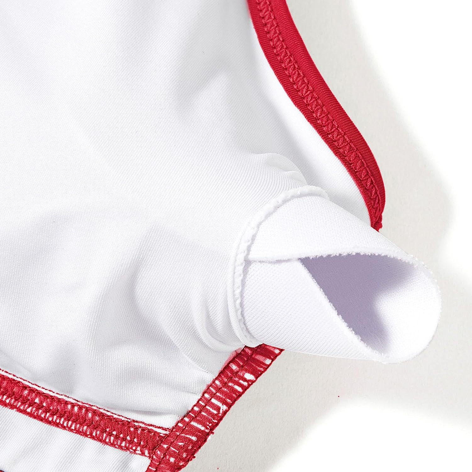 Solid Color White One-Piece Swimsuit In Nylon Fabric, Perfect For Beach Wear