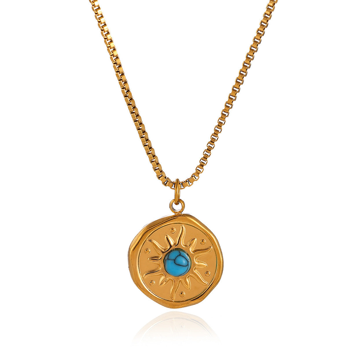 Flowers For Necklace Made Of Durable 304 Stainless Steel, Featuring Elegant Design