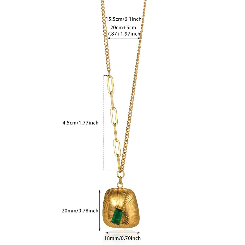 Flowers For Necklace Made Of Durable 304 Stainless Steel, Featuring Elegant Design