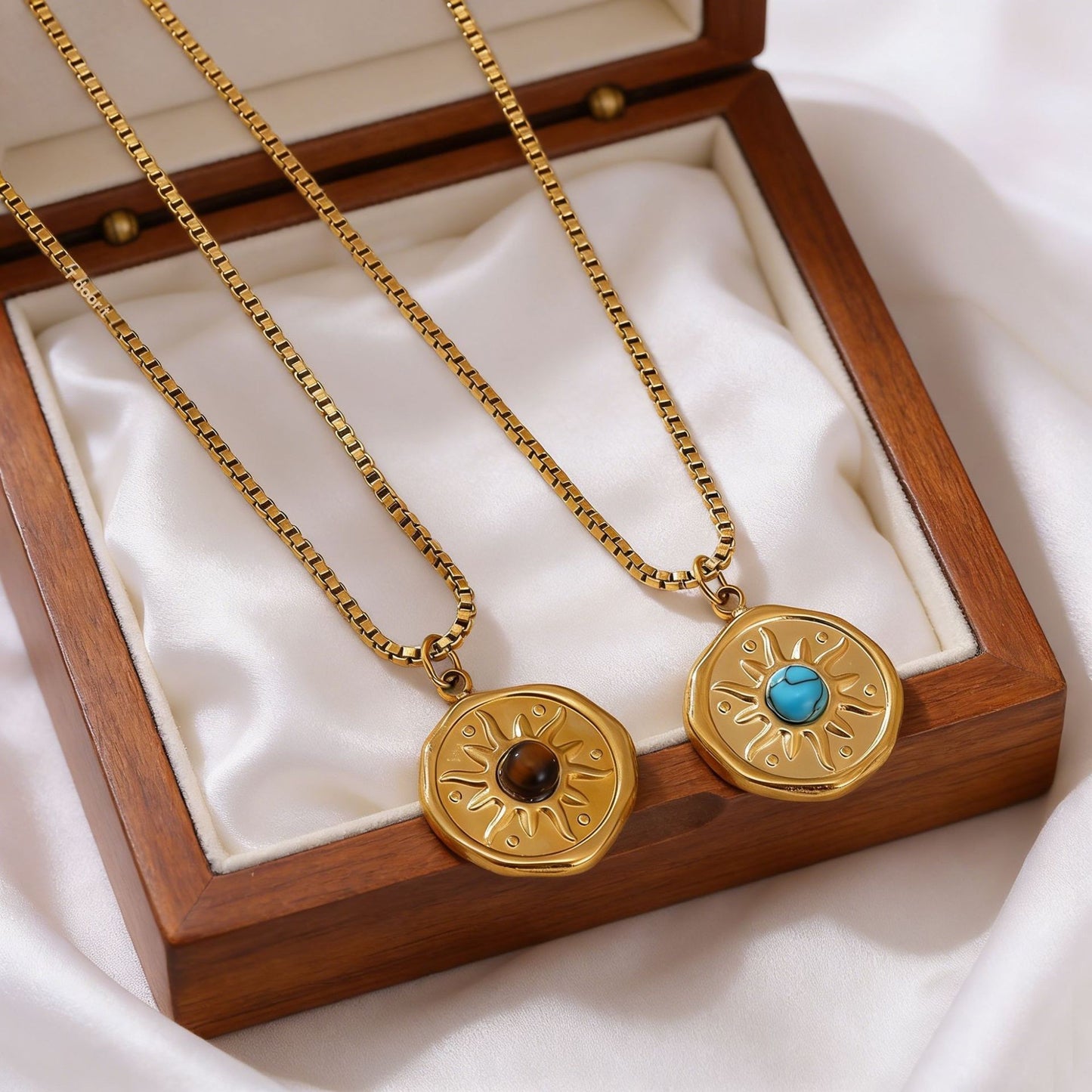 Flowers For Necklace Made Of Durable 304 Stainless Steel, Featuring Elegant Design