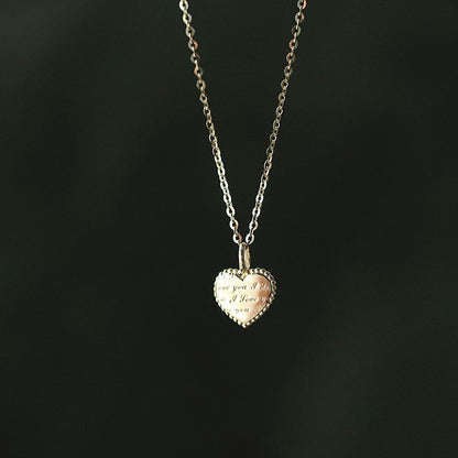 Heart Shape Necklace For Women In 925 Sterling Silver With 14K Real Gold Plated Finish, Elegant Golden Jewelry