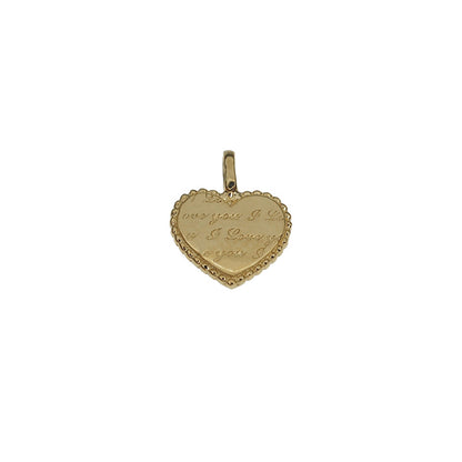 Heart Shape Necklace For Women In 925 Sterling Silver With 14K Real Gold Plated Finish, Elegant Golden Jewelry