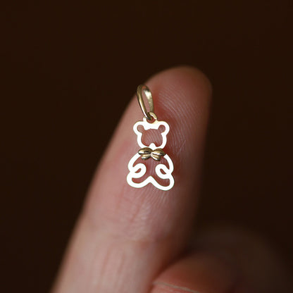 Cartoon Necklace For Kids Featuring 925 Sterling Silver Pendant In Cute Design