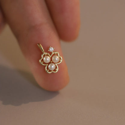 925 Sterling Silver Pendant For Flowers, Elegant Floral Design Necklace Accessory
