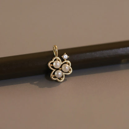 925 Sterling Silver Pendant For Flowers, Elegant Floral Design Necklace Accessory