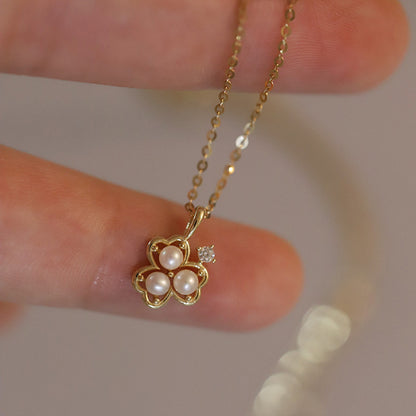 925 Sterling Silver Pendant For Flowers, Elegant Floral Design Necklace Accessory
