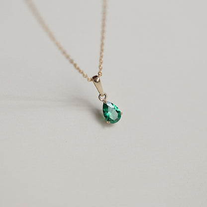 Vintage Style Water Droplets Pendant Necklace For Women In 925 Sterling Silver