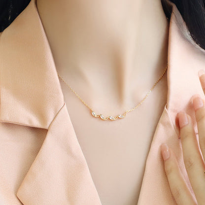 Water Droplets Necklace Pendant For Elegant Style