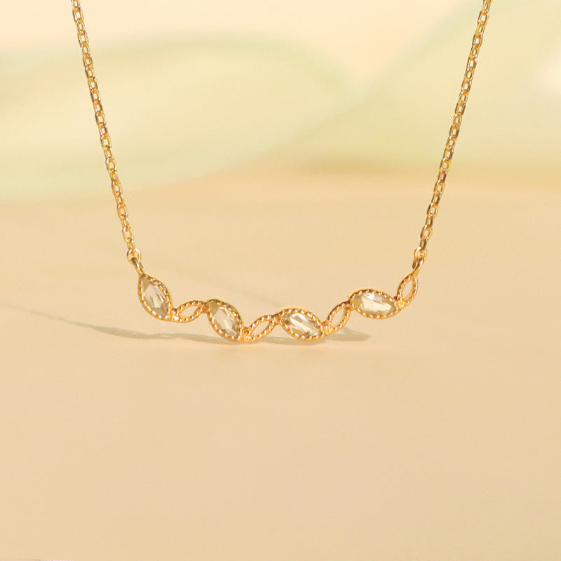 Water Droplets Necklace Pendant For Elegant Style