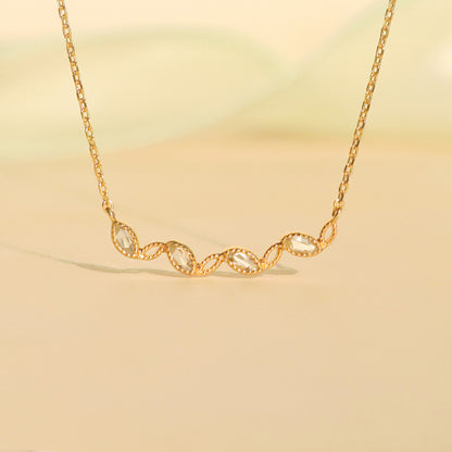 Water Droplets Necklace Pendant For Elegant Style