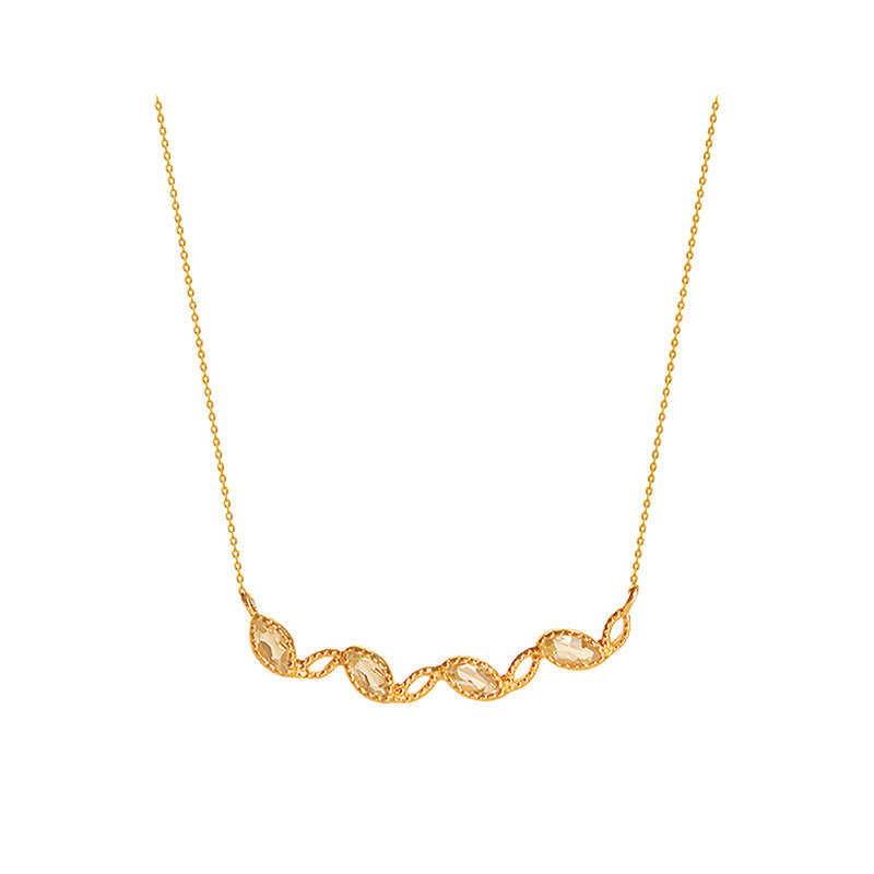 Water Droplets Necklace Pendant For Elegant Style