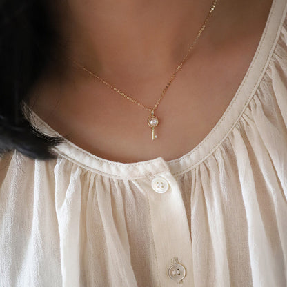 For Necklace In 925 Sterling Silver With Golden Finish Featuring A Durable Cable Chain